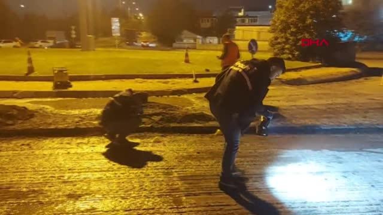 Son dakika haber! İSTANBUL-ÜMRANİYE'DE YOL BAKIM İŞÇİLERİNE SİLAHLI SALDIRI: 1 YARALI