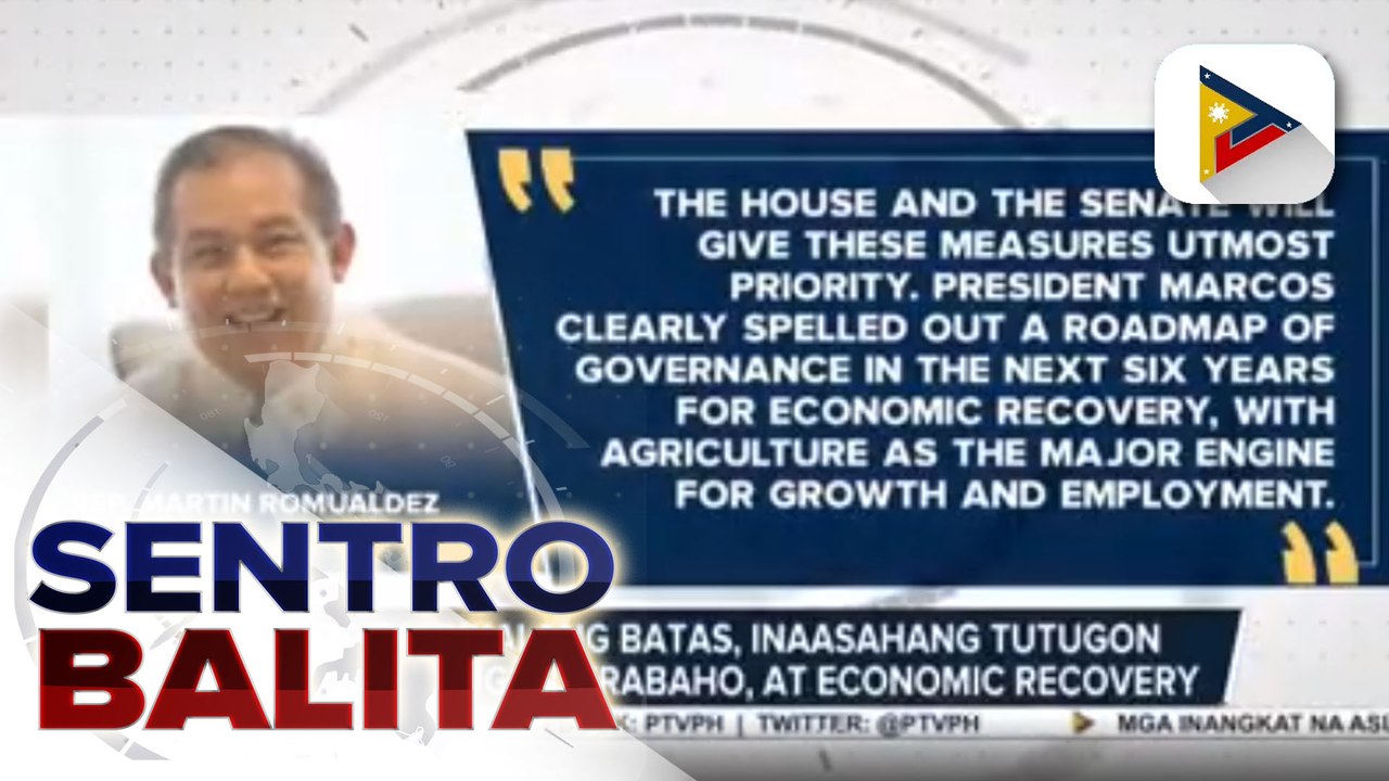 Kamara, tiniyak kay President Marcos Jr. na tutugunan ang 30 LEDAC-endorsed measures