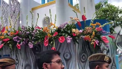 Pawai Ta'aruf Mobil Hias Awali MTQ Nasional XXIX di Kalsel