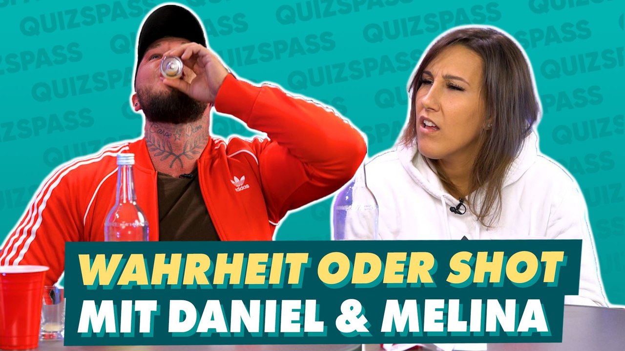 Extremer beziehungstest: daniel und melina spielen wahrheit oder shot!