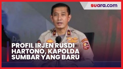 Jadi Kapolda Sumbar, Ini Profil  Irjen Rusdi Hartono Rekan Seangkatan Kapolri