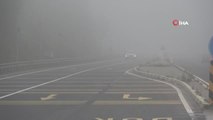 Bolu haberleri! Bolu Dağı'nda sis etkili oldu: Görüş mesafesi 20 metreye düştü