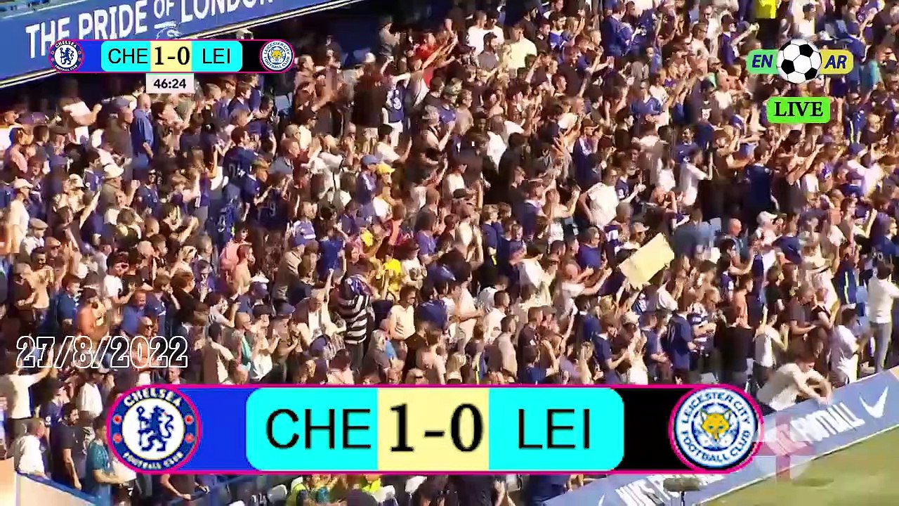 Chelsea 2-1 Leicester City / ليسترسيتي 1-2تشيلسي  -  English Premier League 2022 / 2023  الدوري الإنجليزي الممتاز