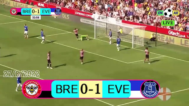 Brentford 1-1 Everton / إيفرتون 1-1برينتفورد - English Premier League 2022 / 2023 الدوري الإنجليزي الممتاز