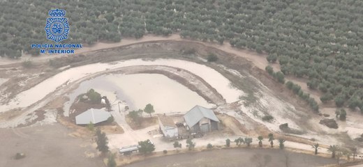 Download Video: Las lluvias torrenciales castigan la Sierra Sur de Sevilla