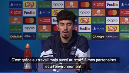 Groupe H - Vitinha : "Ma relation avec Verratti est excellente"