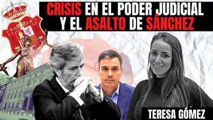 Dimisión de Lesmes: Teresa Gómez analiza la crisis del CGPJ causada por de Pedro Sánchez