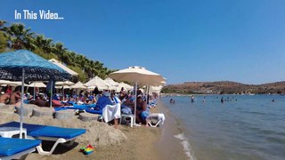 4KNUDE BEACH WALK  October 2022  BODRUM BIKINI BEACH_1080p