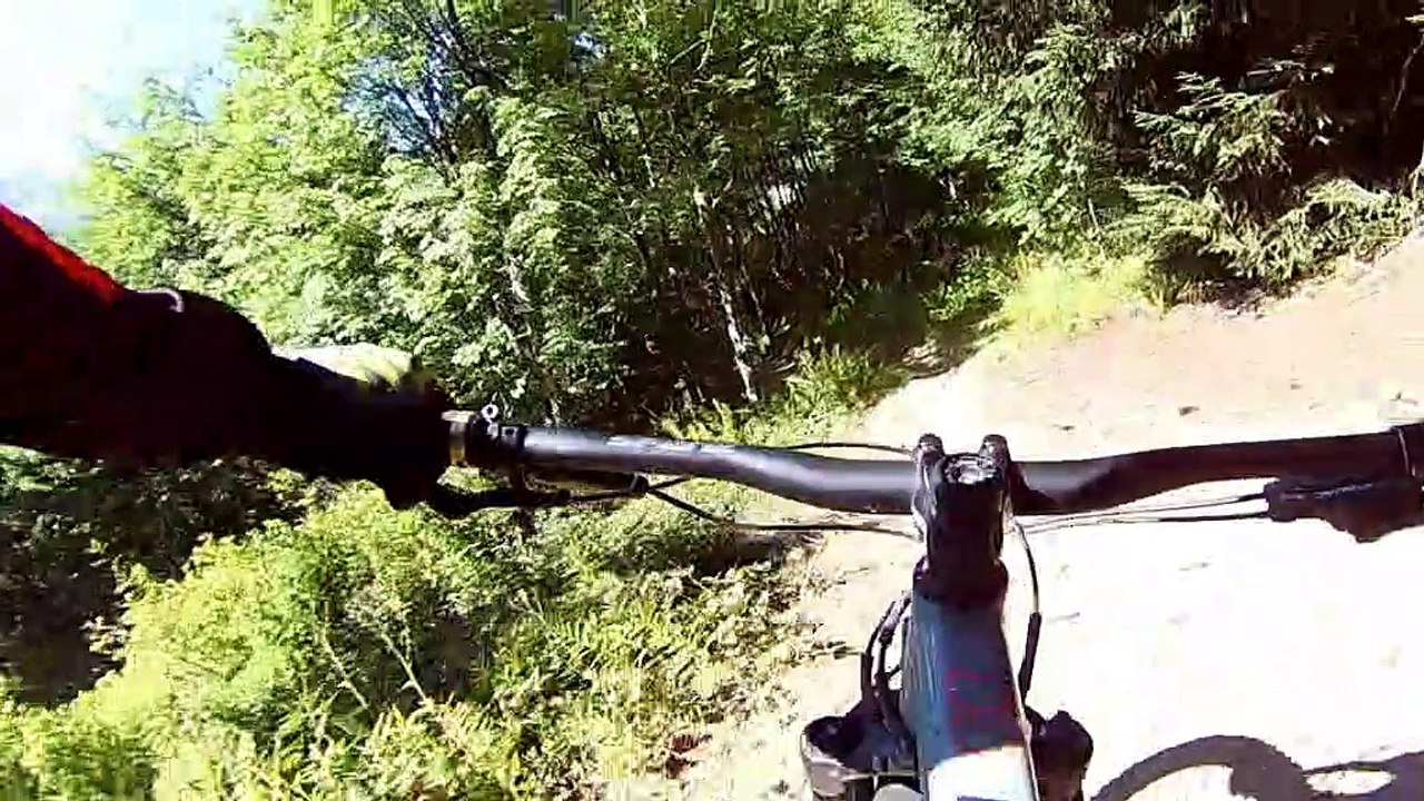 VTT - un jour à Samoens - Descente Dian-dian / l'Abadée
