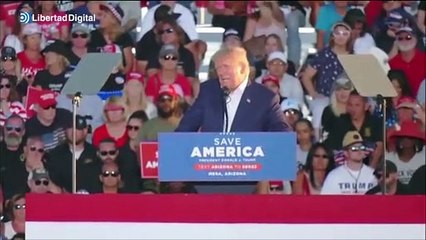 Donald Trump afirma que la "estupidez" de Joe Biden traerá la Tercera Guerra Mundial