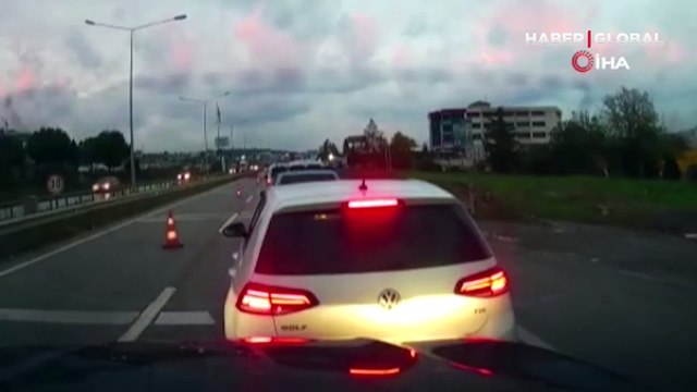 Yol tartışması anayolu ringe çevirdi! Biber gazıyla müdahale gecikmedi
