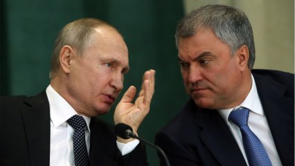Who is Putin's potential successor Volodin and what did he say?