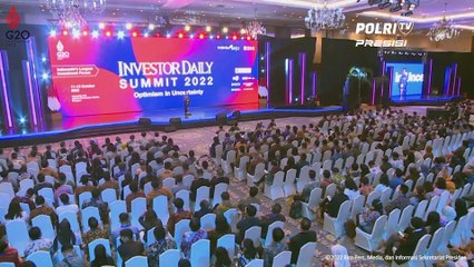 Presiden Jokowi Beri Sambutan Pada Pembukaan Investor Daily Summit 2022