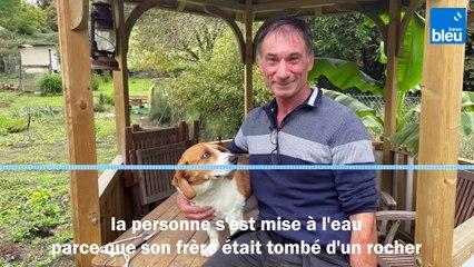 Deux frères sauvés de la noyade à Ouistreham : "J'ai pas réfléchi", témoigne le sauveur