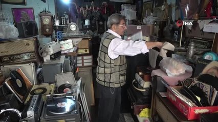 70 yıllık Gramofon ustası tarihe ışık tutuyor