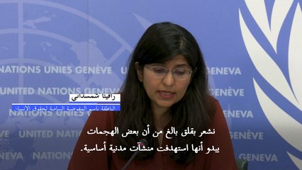 الأمم المتحدة تعتبر أن قصف روسيا الاثنين على أوكرانيا "قد يكون انتهك" قانون الحرب
