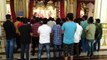 राजस्थान के बेरोजगार युवाओं का गुजरात में संघर्ष जारी, इस्कॉन मंदिर में की भगवान से प्रार्थना
