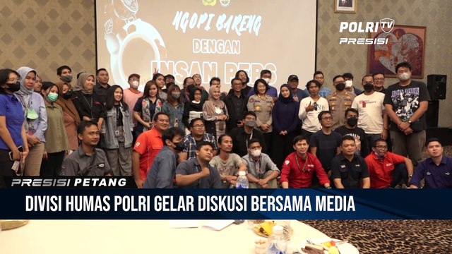 Divisi Humas Polri Perkuat Sinergitas Dengan Insan Media Dengan Tema Ngopi Bersama