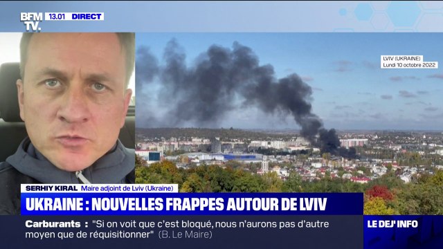 Guerre en Ukraine: le maire adjoint de Lviv dénonce trois nouvelles explosions dirigées sur des infrastructures critiques