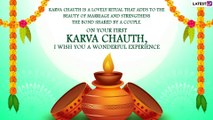 First Karwa Chauth 2022 Wishes, Messages, Quotes, WhatsApp Status & Images To Share on Karva Chauth