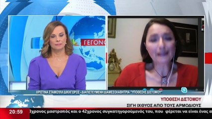 Η δικηγόρος - διαπιστευμένη διαμεσολαβήτρια "υπόθεσης  διστόμου", Χρ. Σταμούλη στο Star