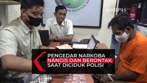 Pengedar Narkoba di Bangkalan Nangis dan Berontak saat Diciduk Polisi