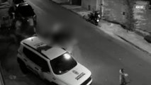 Guardas municipais são atropelados no bairro Maria Goretti