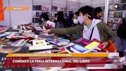 Comenzó la Feria Internacional del Libro