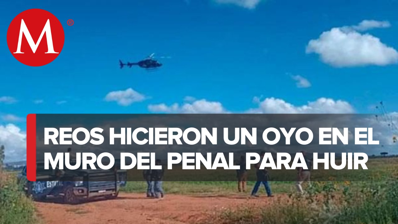 Reos habrían escapado del penal de Cieneguillas por un boquete