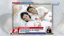 Misis ni Rocco Nacino na si Melissa Gohing, safe na ipinanganak ang kanilang healthy baby boy | 24 Oras
