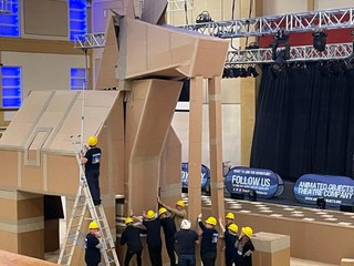 Largest Cardboard Sculpture attempt - The Trojan Horse