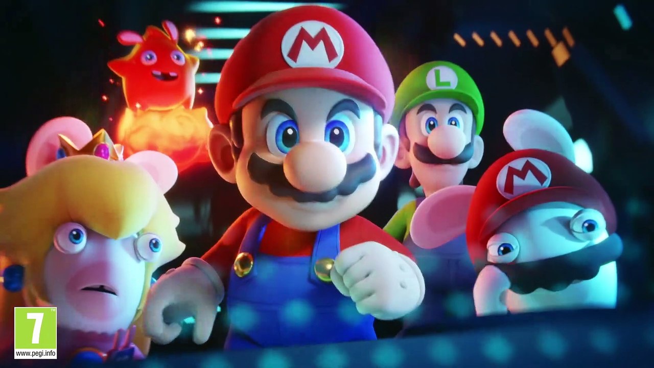 Mario  Rabbids Sparks of Hope Cinematic Launch Trailer 4K Movies