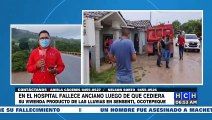En el hospital, fallece hombre tras desplomarse su casa en Sensenti, Ocotepeque