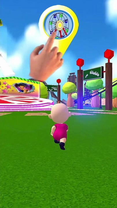 Baby Fun Park Game Walk Around With Babsy Baby In High Speed  Great Game 