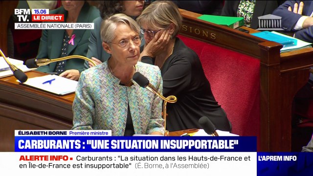 Carburants: Élisabeth Borne annonce le lancement d'une procédure de réquisition des personnels chez Esso-ExxonMobil