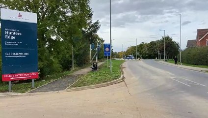 A Hartlepool teenager has been arrested in connection with an alleged incident at a building site