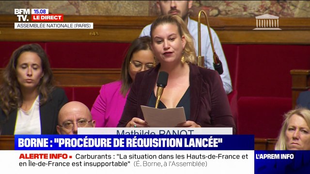Le chaos c'est vous : passe d'armes entre Mathilde Panot et Élisabeth Borne à l'Assemblée nationale