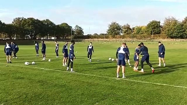 FC Halifax Town in training