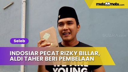 Indosiar Pecat Rizky Billar, Aldi Taher Beri Pembelaan: Jangan Terlalu Bela Lesti Kejora, Harus Netral Dong!