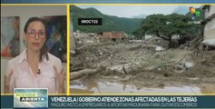 Gobierno de Venezuela se moviliza en labores de asistencia a damnificados