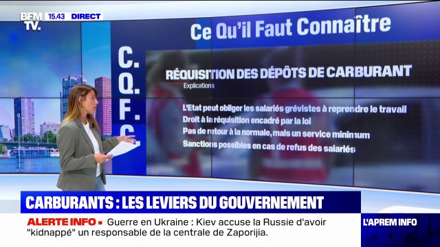 Pénurie de carburants: en quoi consiste la procédure de réquisition des personnels des raffineries lancée par le gouvernement?