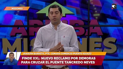 Finde XXL: nuevo reclamo por demoras para cruzar el puente Tancredo Neves