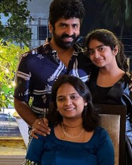 Sekhar master with wife sujatha, daughter sahithi and son vinni latest video