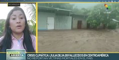 Gobierno de Nicaragua realiza evaluación de daños tras paso del evento meteorológico Julia