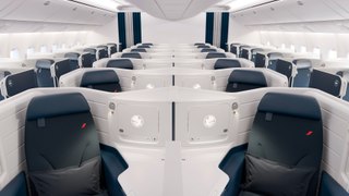Air France dévoile sa nouvelle cabine Business long-courrier