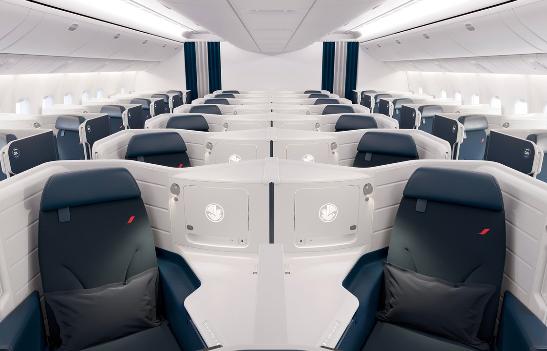 Air France dévoile sa nouvelle cabine Business long-courrier