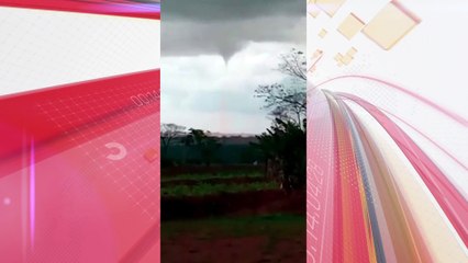 Vídeo: moradores de Paranavaí registram tornado durante temporal