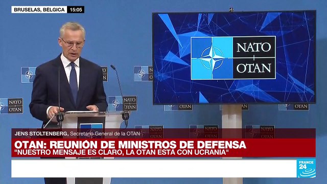 Jens Stoltenberg: Nuestro mensaje es claro: la OTAN está del lado Ucrania
