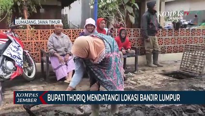 Datangi Lokasi Banjir Lumpur, Bupati Lumajang Minta WargaTerapkan Terasering