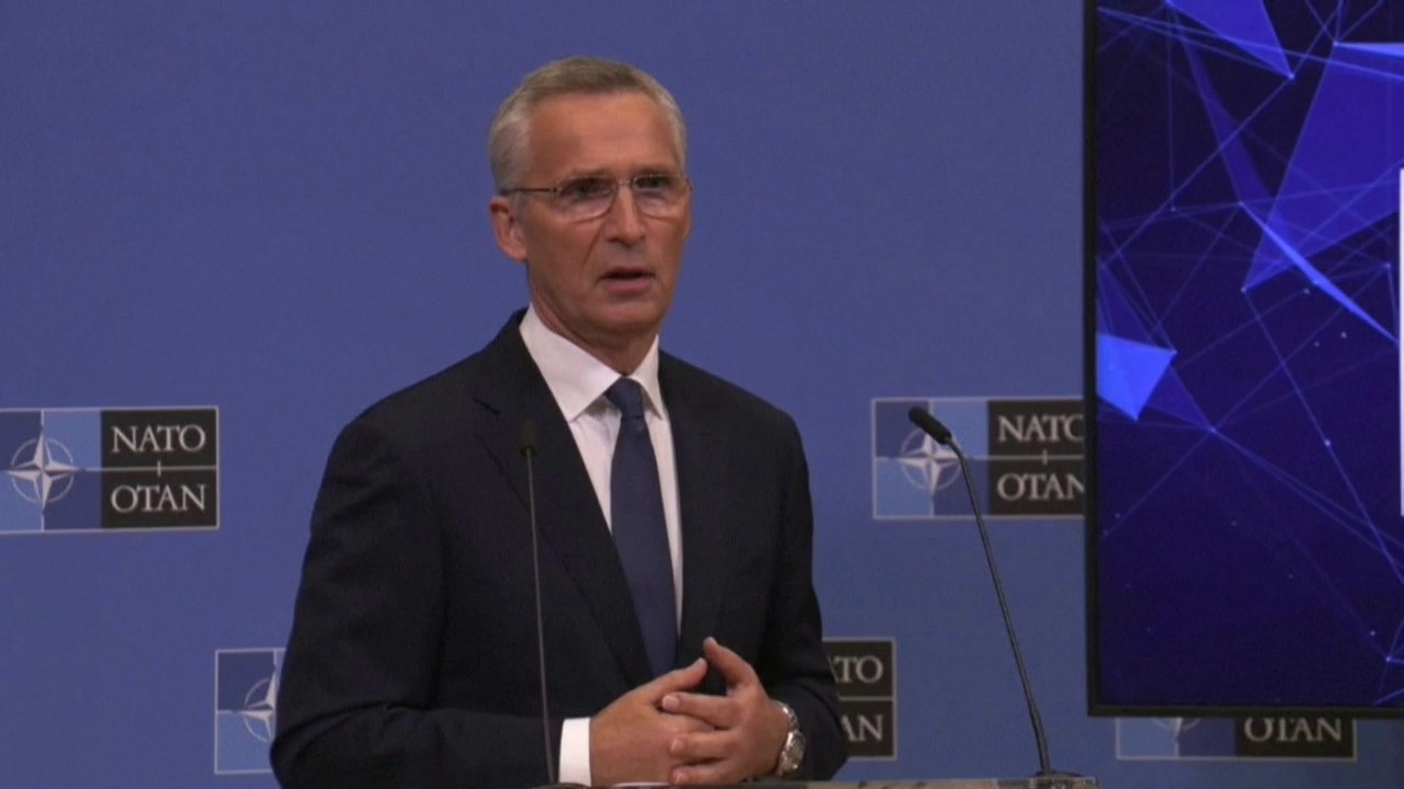 Les frappes massives de la Russie en Ukraine sont "un signe de faiblesse" pour le secrétaire général de l'Otan